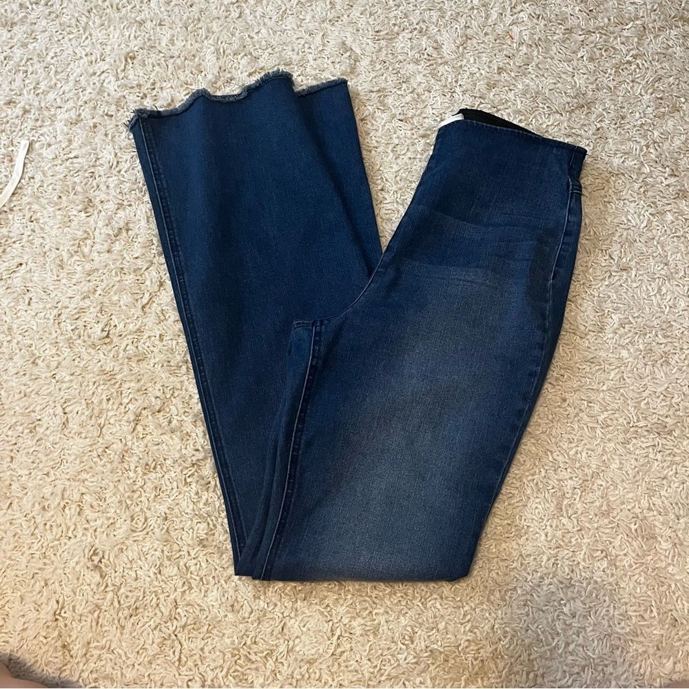 Knox rose denim Jeggings flare pants size small